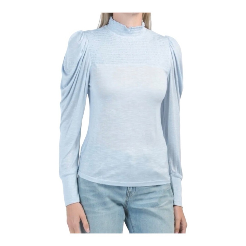 NWOT 7 For All Mankind Light Blue Women's Top